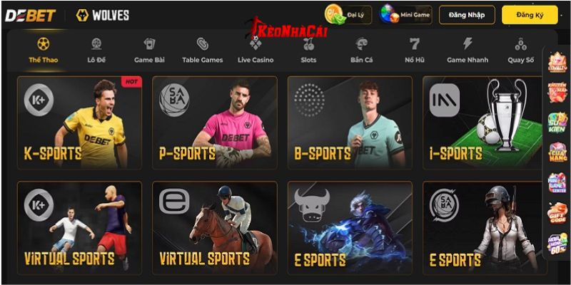 DEBET - Sân chơi đẳng cấp đến từ Châu Âu