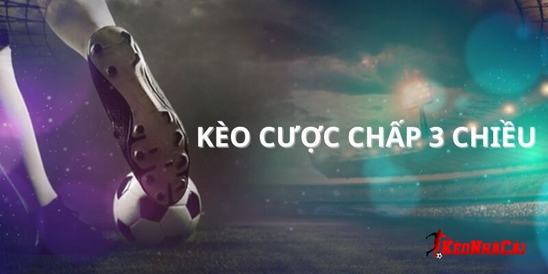 Kèo cược chấp 3 chiều mang đặc tính rất thú vị Kèo cược chấp 3 chiều mang đặc tính rất thú vị