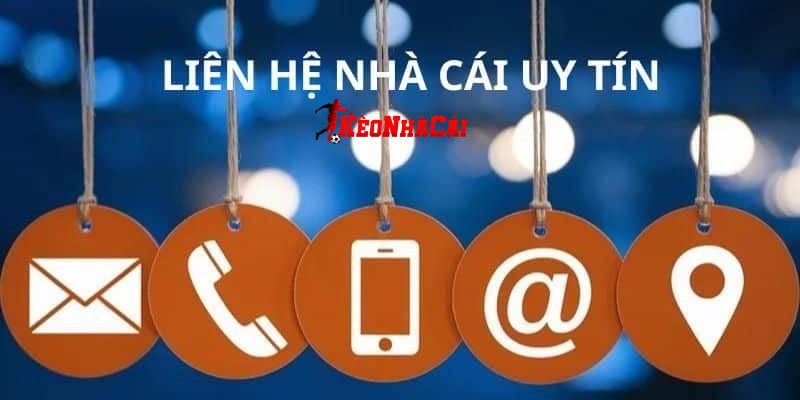 Người chơi dễ dàng lựa chọn phương thức liên hệ đến nhà cái