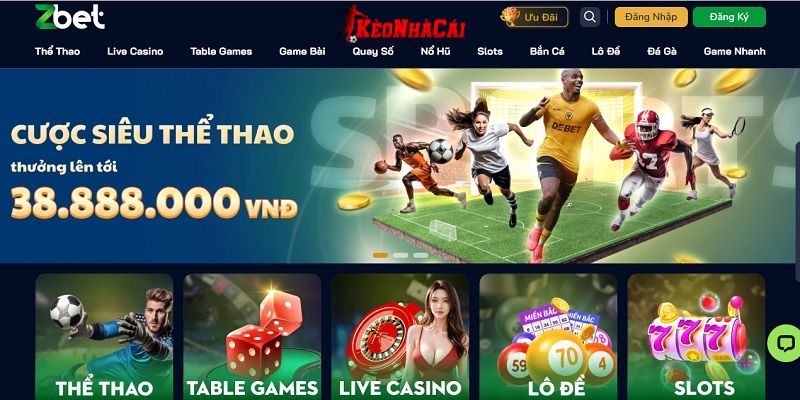 ZBET - Nhà cái lừng lẫy đến từ Châu Mỹ